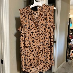 Flower, Prince, ruffle top